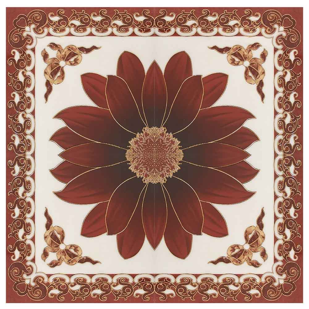 Gresie decor Baroque 1212VB15  120 x 120 (4 placi 60x60)