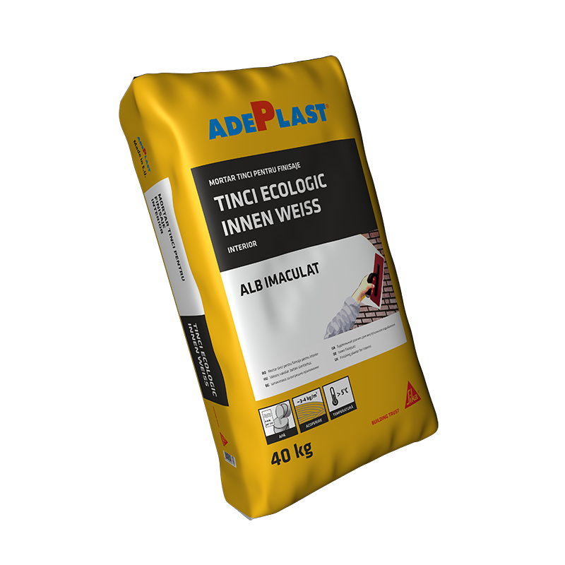 Mortar tinci Adeplast Innenweiss  pentru interior  Alb  40 kg