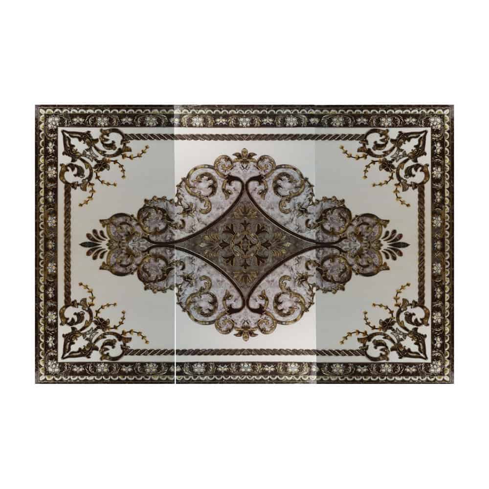 Gresie decor Baroque 1608  120 x 180 (6 placi 60 x 60)