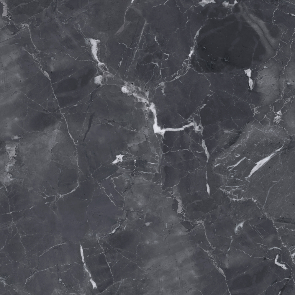 Gresie portelanata rectificata Black Marble  58 x 58  lucioasa