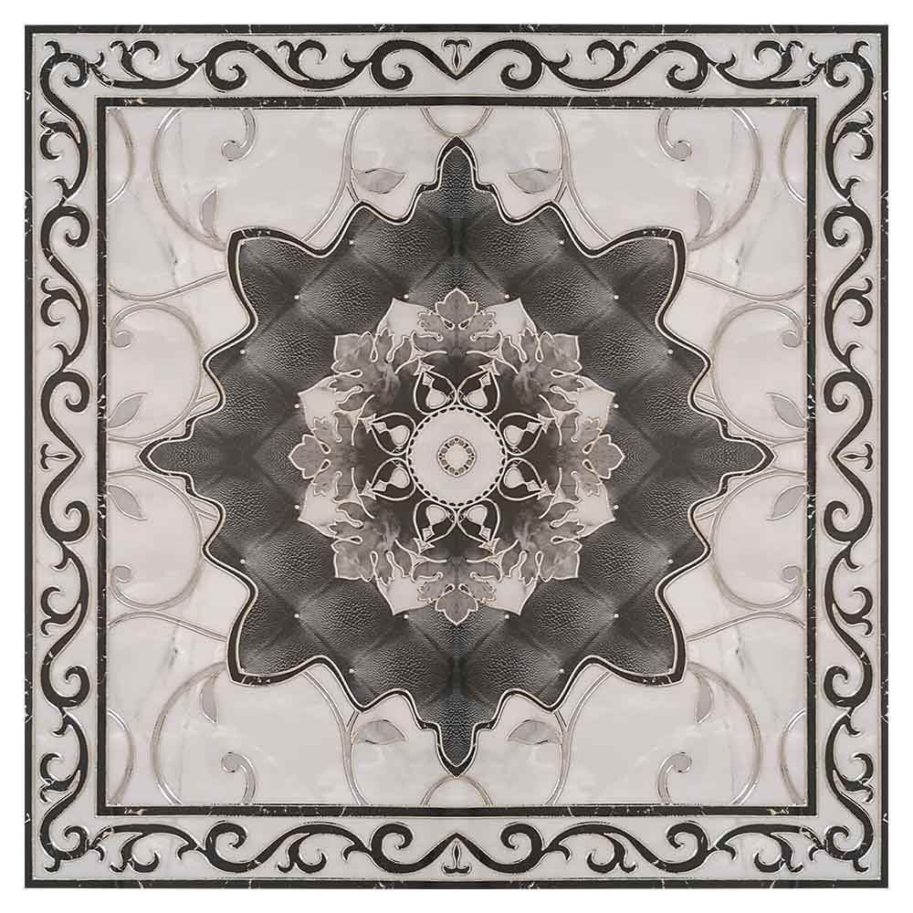 Gresie decor Baroque 1212VB10  120 x 120 (4 placi 60x60)