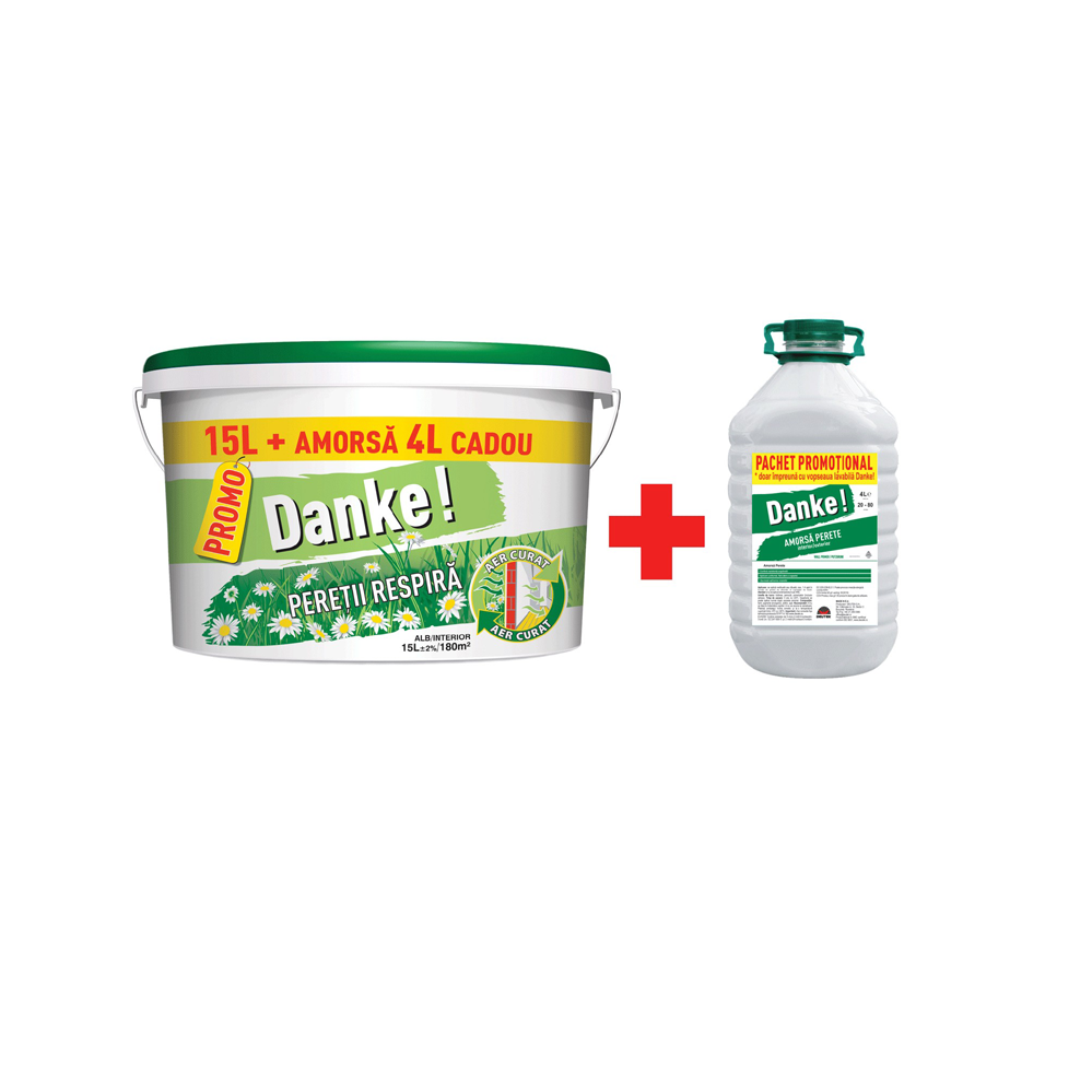 Pachet promo Danke peretii respira 8.5 L + amorsa 2 l gratuit