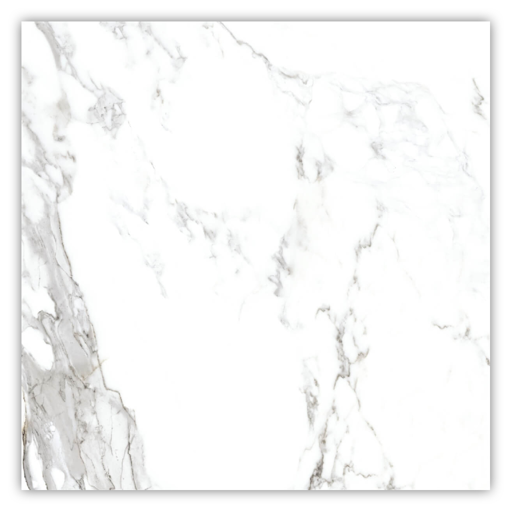 Gresie portelanata rectificata Eternal White  60 x 60  mata