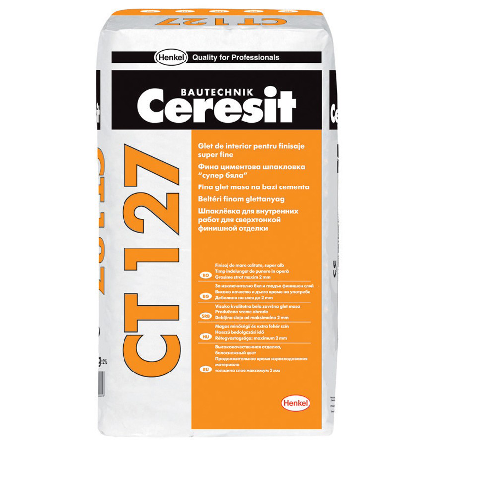 Glet pe baza de ciment Ceresit CT 127  interior  5 kg