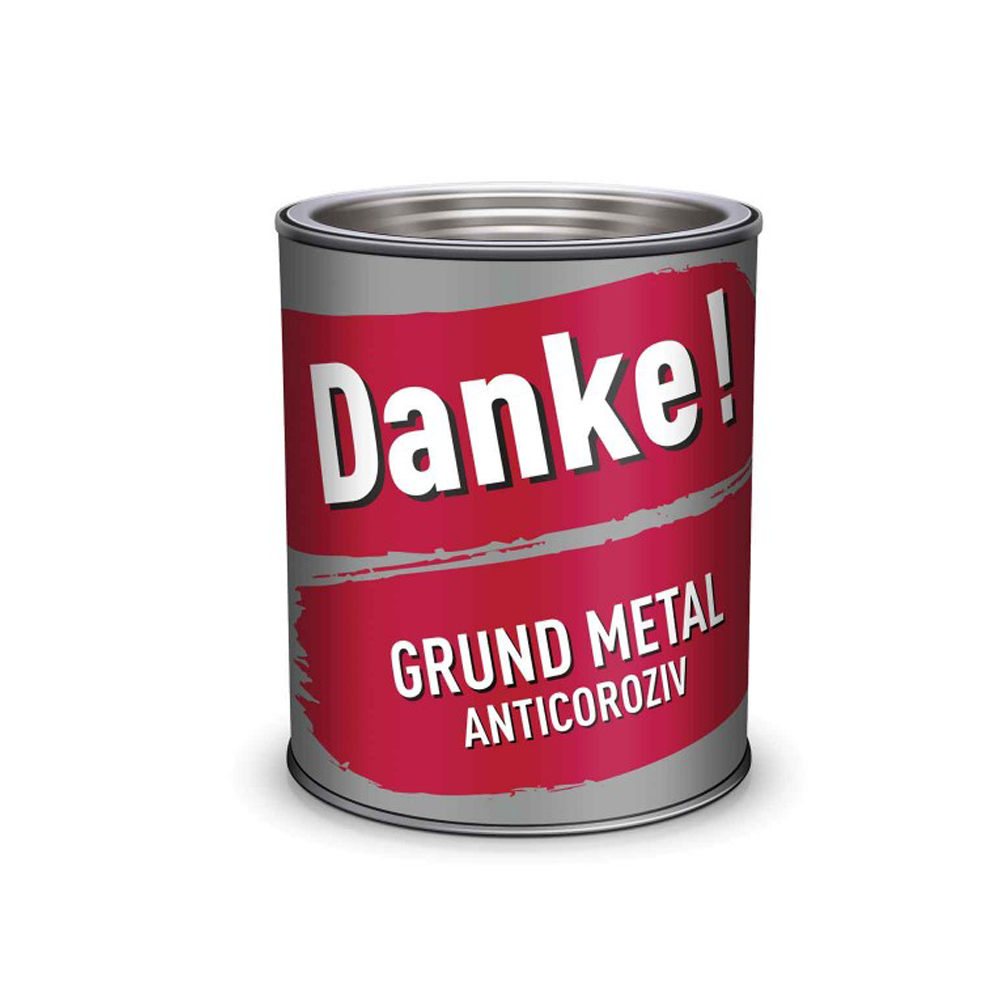 Grund pentru metal Danke  Rosu oxid 0.7 L