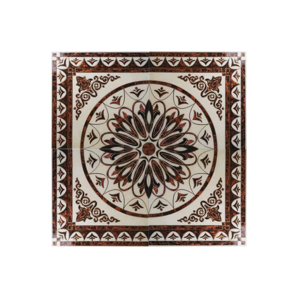 Gresie decor Baroque WA0002  120 x 120 (4 placi 60x60)