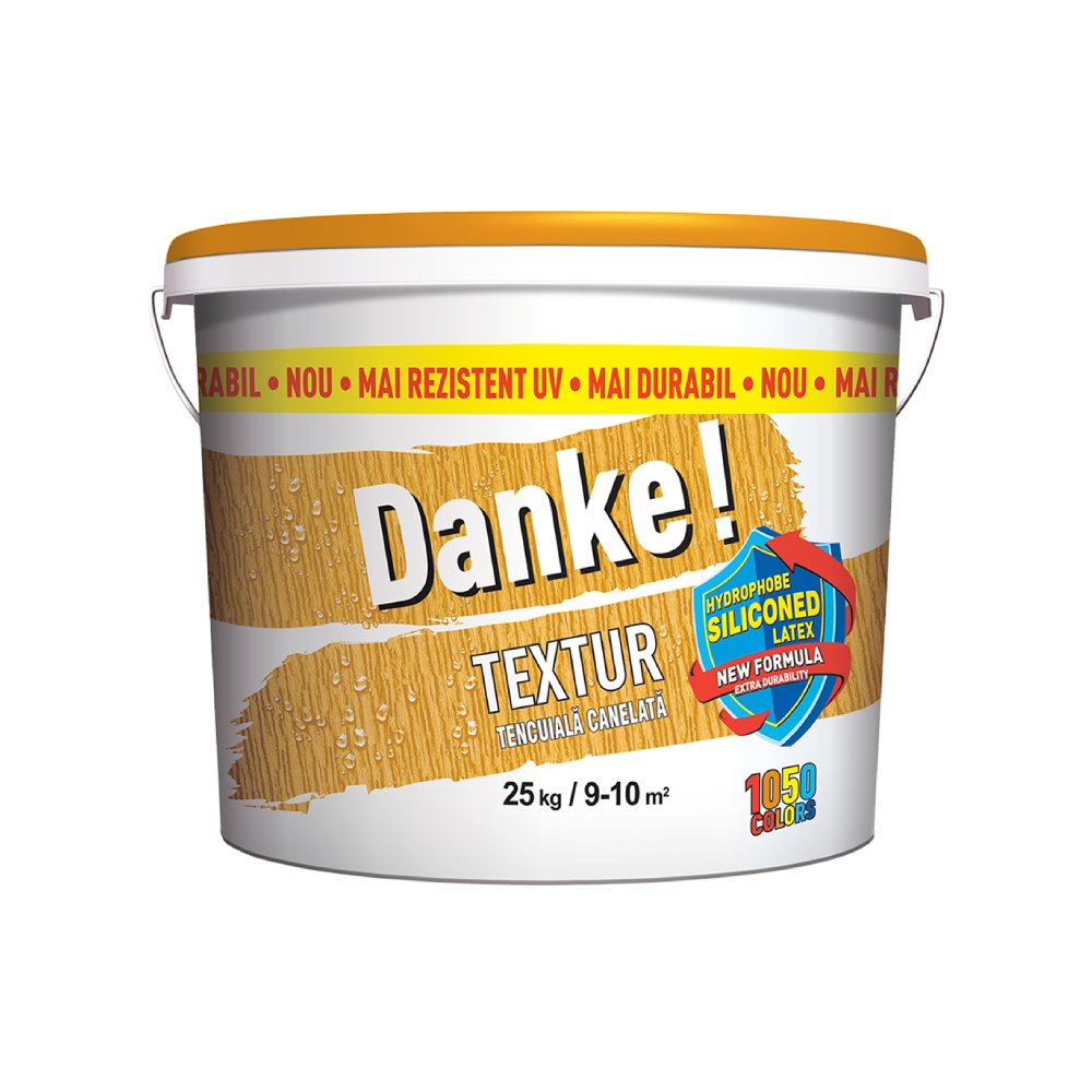 Deutek Tencuiala Danke Textur 25 Kg Ciocolatiu luminos