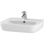 Lavoar baie suspendat Cersanit Facile K30-002, 50 cm, alb