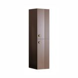 Dulap baie suspendat Vanity, maro, 35x140 cm