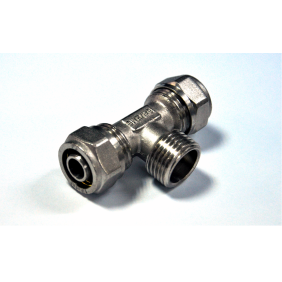 Teu redus pexal 20 mm x 20 mm x 16 mm fiting nedemontabil