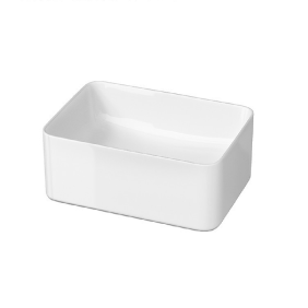 Lavoar baie pe blat Cersanit Crea K114-001, 50 cm, alb