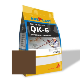 Chit de rosturi gresie si faianta Adeplast Quartz maro inchis, 5 kg