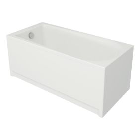 Cada baie dreptunghiulara Cersanit Flavia S301-105/S301-239, cu picioare reglabile, acril, 150 x 70 cm