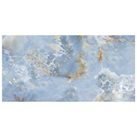 Gresie portelanata rectificata Onyx Caspian, 60X120, lucioasa