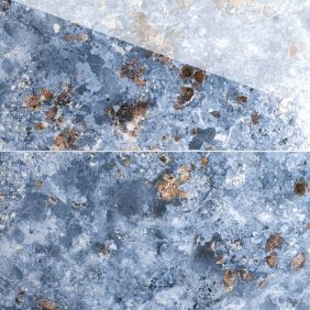 Gresie portelanata rectificata Nebula Blue, 59.5X119.5, lucioasa
