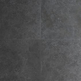 Gresie portelanata rectificata Walk Anthracite, 60X60, mata