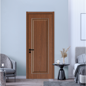 Usa interior din MDF, KM 460, reversibila, toc inclus, stejar inchis, 70 x 200 cm