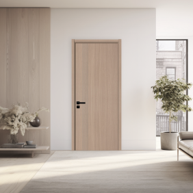 Usa interior din MDF, KM 507, reversibila, toc inclus, stejar auriu, 60 x 200 cm