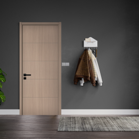 Usa interior din MDF, KM 512, reversibila, toc inclus, stejar auriu, 70 x 200 cm
