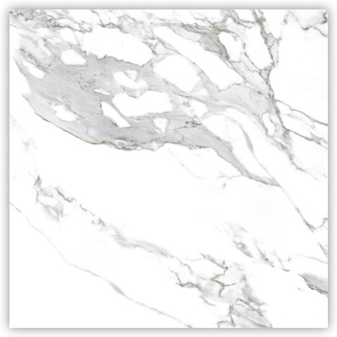 Gresie portelanata rectificata Eternal White, 60 x 60, mata