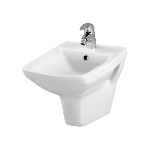 Bideu suspendat Carina Box K31-010, alb