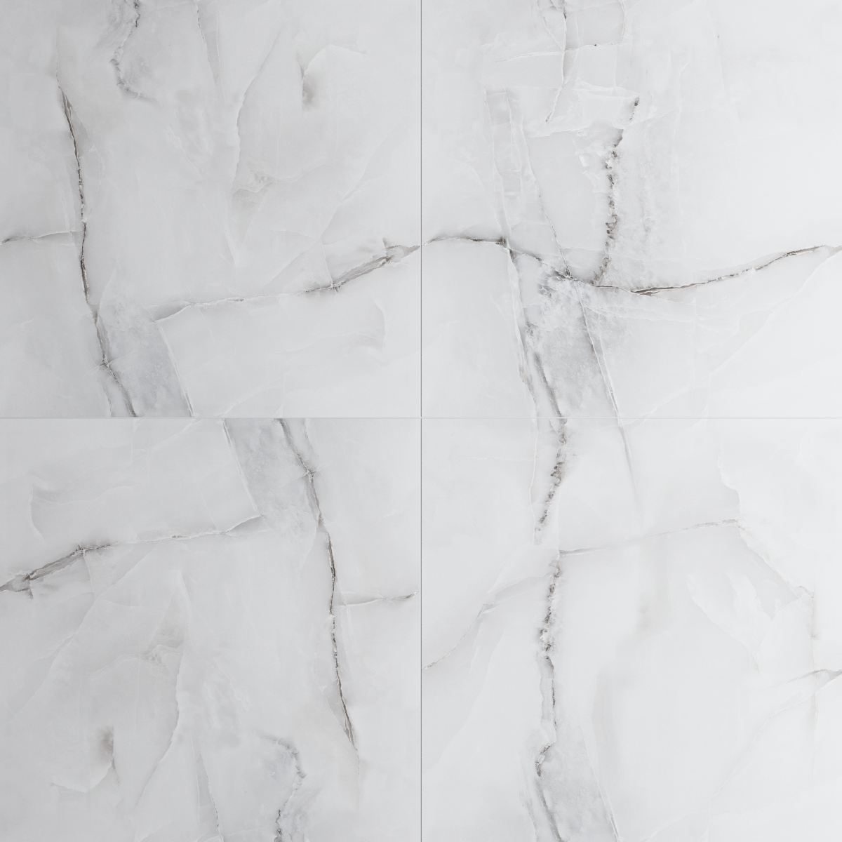 Gresie portelanata rectificata Anti Sky Silver 60X60 lucioasa