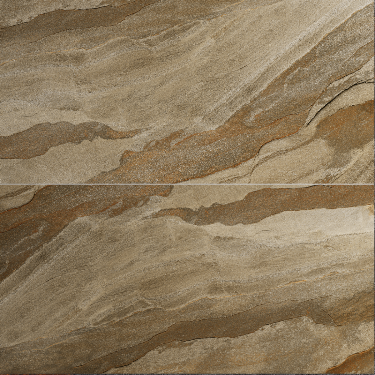 Gresie portelanata rectificata Slate Gold  60X120  sugar