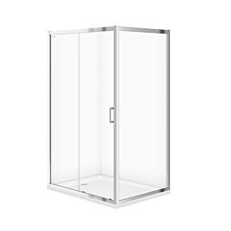 Cersanit cabina de dus Arteco rectangulara, 1200 x 900 x 1900, sticla transparenta S157-012