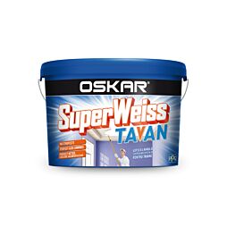 Vopsea lavabila pentru tavan Oskar Superweiss 2.5 L