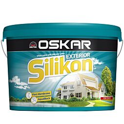 Vopsea lavabila pentru exterior Oskar Silicon 15 L