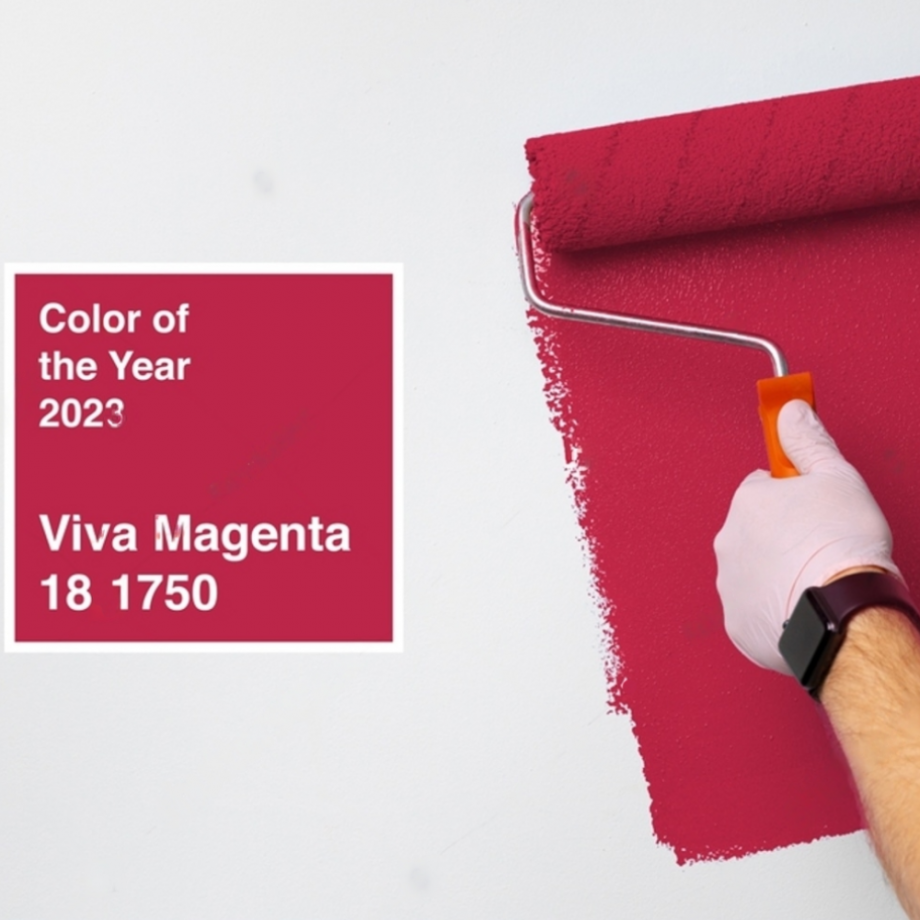 Culoarea anului 2023: cum poti integra Viva Magenta in amenajarea interioara