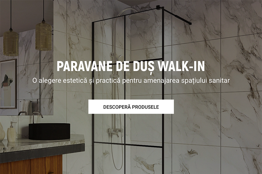 Paravane de dus walk-in